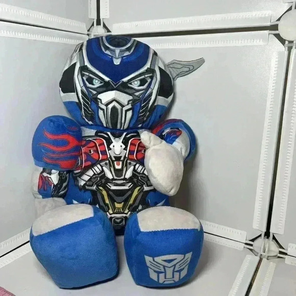 Build A Bear 17" Transformers OPTIMUS PRIME Plush Stuffed Animal 2017 Hasbro - Picture 1 of 5